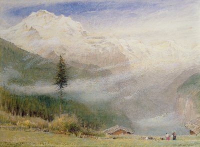 Jungfrau by Albert Goodwin